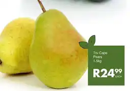 Save Tru Cape Pears offer