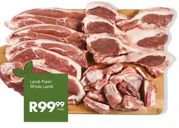 Save Lamb Pack/ Whole Lamb offer