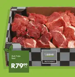 Save Bulk Potjie Beef offer