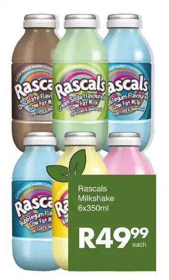 Save Rascals Milkshake offer