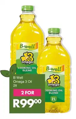 Save B Well Omega 3 Oil offer