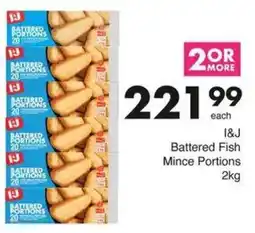 Save Hyper I&J Battered Fish Mince Portions offer