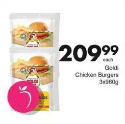 Save Hyper Goldi Chicken Burgers offer