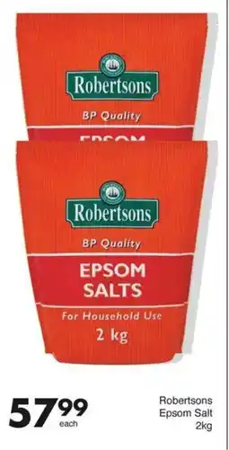 Save Hyper Robertsons Epsom Salt offer