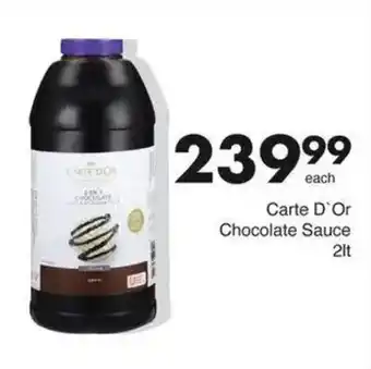 Save Hyper Carte D'Or Chocolate Sauce offer