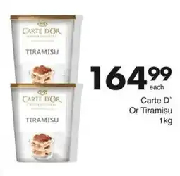 Save Hyper Carte D Or Tiramisu offer