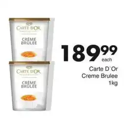 Save Hyper Carte D'Or Creme Brulee offer