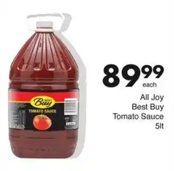 Save Hyper All Joy Best Buy Tomato Sauce offer