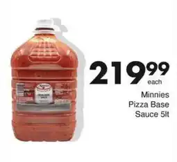 Save Hyper Minnies Pizza Base Sauce offer