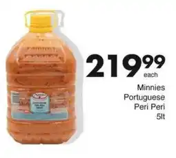 Save Hyper Minnies Portuguese Peri Peri offer