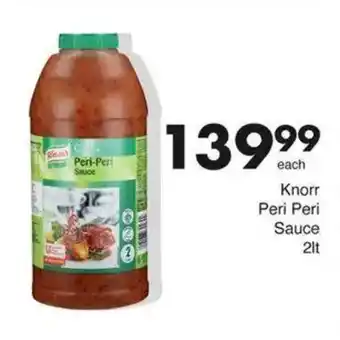 Save Hyper Knorr Peri Peri Sauce offer