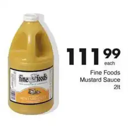 Save Hyper Fine Foods Mustard Sauce offer