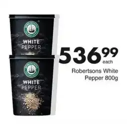 Save Hyper Robertsons White Pepper offer