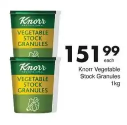 Save Hyper Knorr Vegetable Stock Granules offer