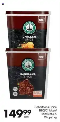 Save Hyper Robertsons Spice BBQ/Chicken/ Fish/Steak & Chops offer