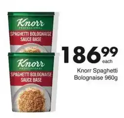 Save Hyper Knorr Spaghetti Bolognaise offer