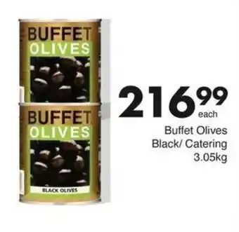 Save Hyper Buffet Olives Black/Catering offer