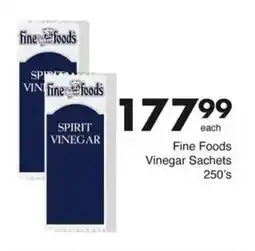 Save Hyper Fine Foods Vinegar Sachets offer