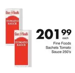 Save Hyper Fine Foods Sachets Tomato Sauce offer