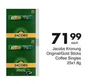 Save Hyper Jacobs Kronung Original/Gold Sticks Coffee Singles offer