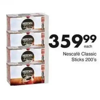 Save Hyper Nescafé Classic Sticks offer