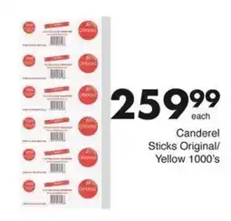 Save Hyper Canderel Sticks Original/ Yellow offer