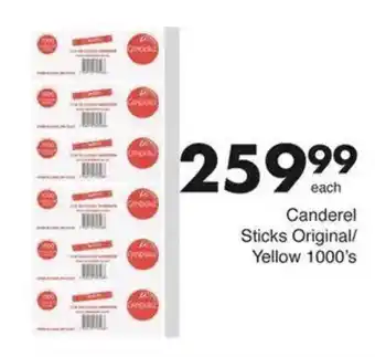 Save Hyper Canderel Sticks Original/ Yellow offer