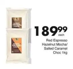 Save Hyper Red Espresso Hazelnut Mocha/ Salted Caramel Choc offer