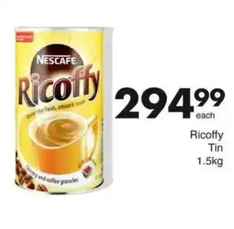 Save Hyper Nescafe Ricoffy Tin offer