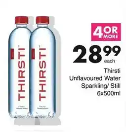 Save Hyper Thirsti Unflavoured Water Sparkling/ Still offer