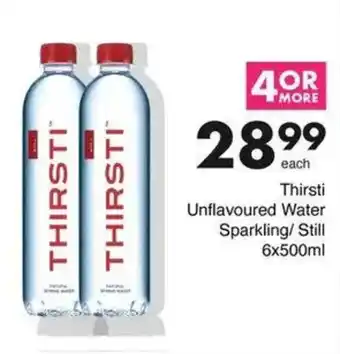 Save Hyper Thirsti Unflavoured Water Sparkling/ Still offer