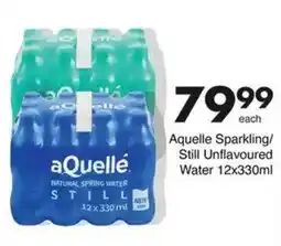 Save Hyper Aquelle Sparkling/ Still Unflavoured Water offer