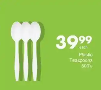 Save Hyper Plastic Teaspoons offer