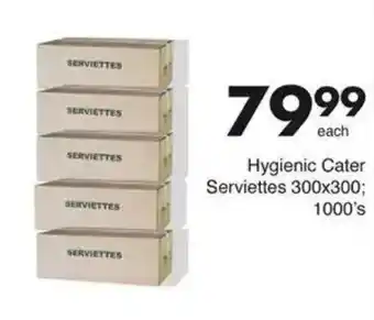 Save Hyper Hygienic Cater Serviettes offer