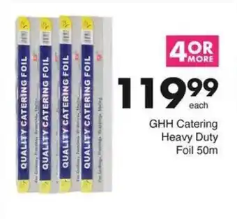 Save Hyper GHH Catering Heavy Duty Foil offer