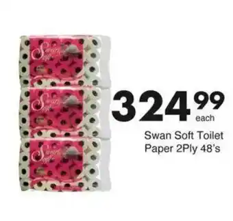 Save Hyper Swan Soft Toilet Paper 2Ply offer