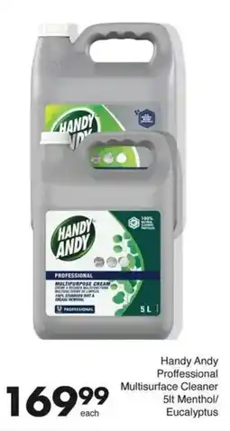 Save Hyper Handy Andy Proffessional Multisurface Cleaner Menthol/ Eucalyptus offer