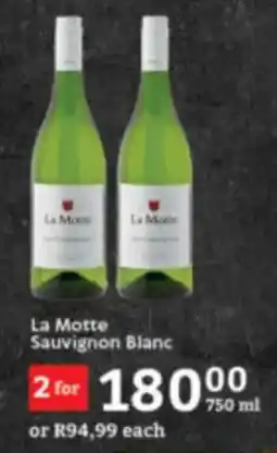 Oxford Freshmarket La Motte Sauvignon Blanc offer