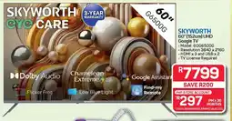 Pick n Pay Hypermarket SKYWORTH 60" (152cm) UHD Google TV offer