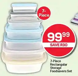 Pick n Pay Hypermarket Rectangular Storage Foodsavers Set offer