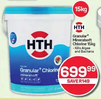 Pick n Pay Hypermarket HTH Granular+ Mineralsoft Chlorine offer