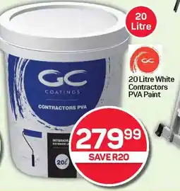 Pick n Pay Hypermarket White Contractors PVA Paint offer