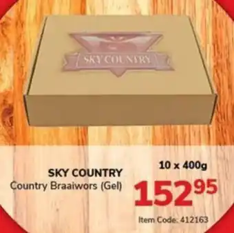 Jumbo SKY COUNTRY Country Braaiwors (Gel) offer