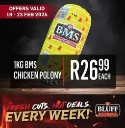 Bluff Meat Supply BMS Chicken Polony offer