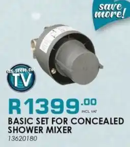 ON TAP Basic set for concealed shower mixer offer