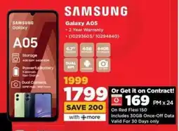 HiFi Corp SAMSUNG Galaxy A05 offer