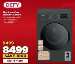 HiFi Corp DEFY SteamCure Washer DAW389 offer