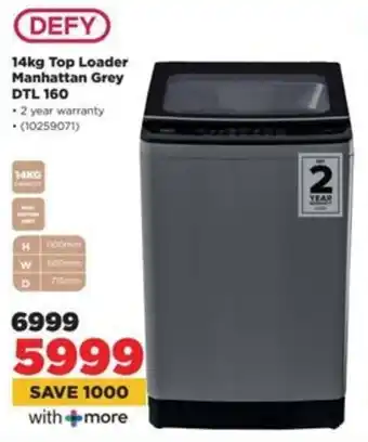 HiFi Corp DEFY Top Loader Manhattan Grey DTL160 offer