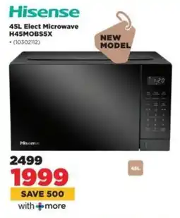 HiFi Corp Hisense Elect Microwave H45MOBS5X offer