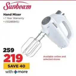 HiFi Corp Sunbeam Hand Mixer offer